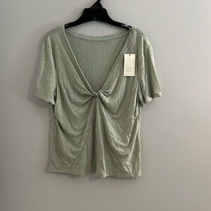 A New Day slub twist tee